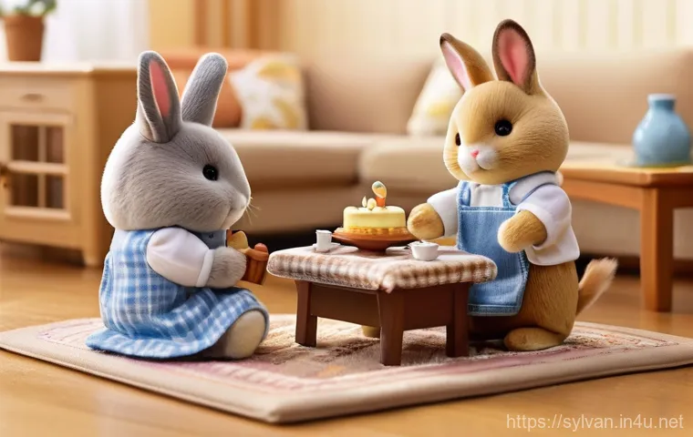 실바니안 가족 캐릭터로 스토리텔링 - **Prompt 2: Delicate Hands and Detailed Miniatures for Fine Motor Skills.**
A close-up shot focu... 실바니안 가족 캐릭터로 스토리텔링 - **Prompt 2: Delicate Hands and Detailed Miniatures for Fine Motor Skills.**
A close-up shot focu...